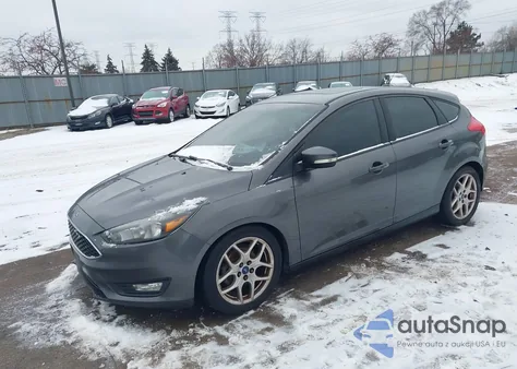 2015 Ford Focus Se z USA, uszkodzony, nr VIN 1FADP3K2XFL319853